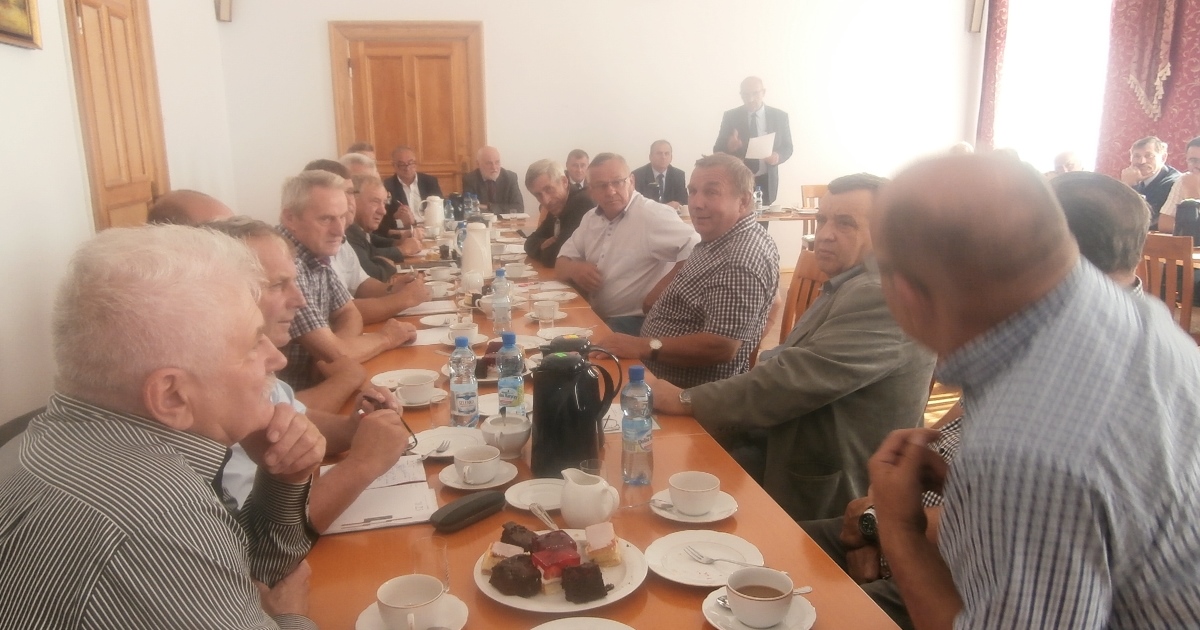 Posiedzenie Zarządu Rejonowego w Kruszwicy 30.08.2016